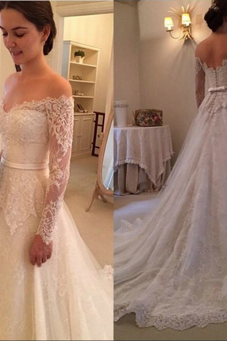 bridal-gowns-with-lace-81_15 Bridal gowns with lace