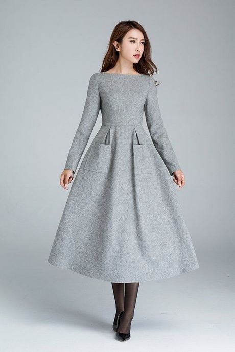 grey-dress-winter-92_3 Grey dress winter