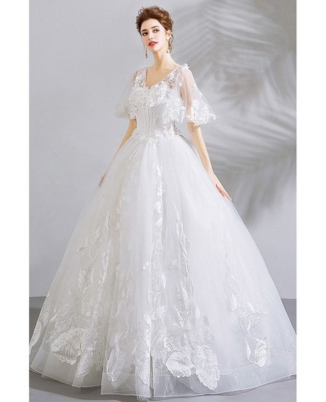 lace-flower-wedding-dress-61_8 Lace flower wedding dress
