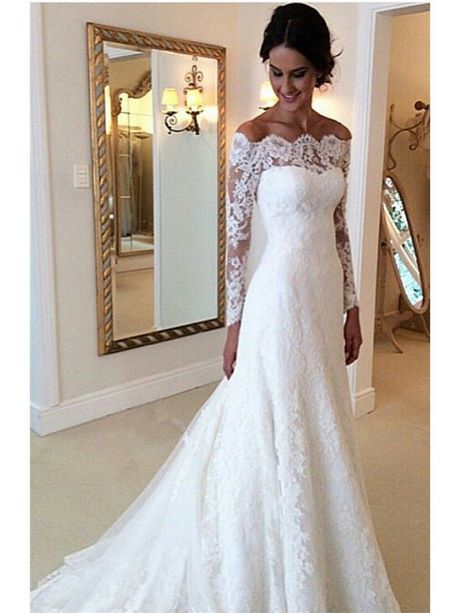 long-sleeve-lace-wedding-dress-vera-wang-75_2 Long sleeve lace wedding dress vera wang