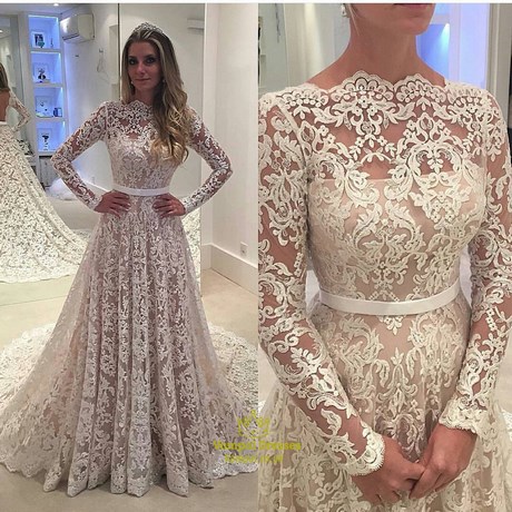 long-sleeve-wedding-dresses-with-lace-36_3j Long sleeve wedding dresses with lace