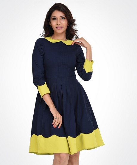 navy-blue-and-yellow-dress-97_2 Navy blue and yellow dress