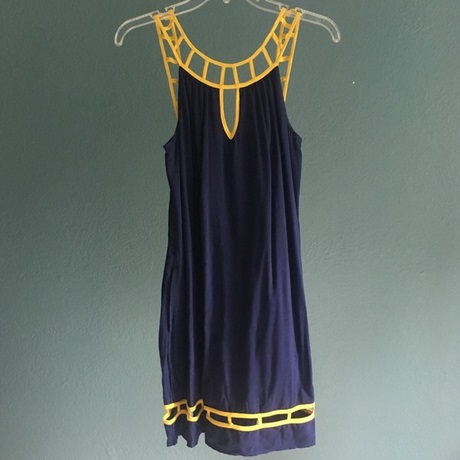 navy-blue-and-yellow-dress-97_8 Navy blue and yellow dress