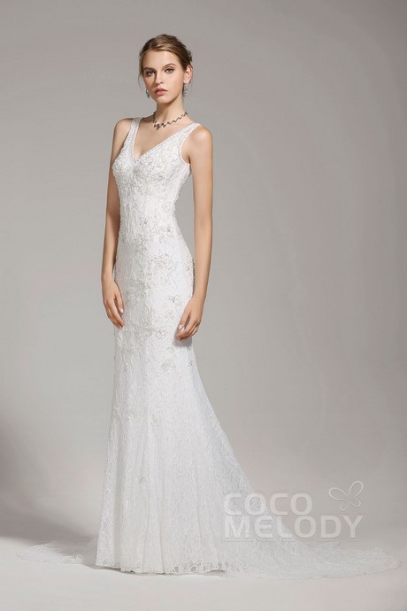 sleeveless-wedding-dress-lace-34_7 Sleeveless wedding dress lace