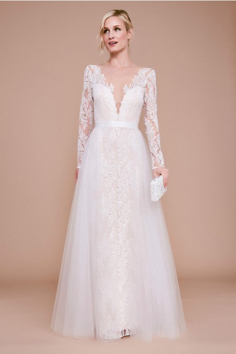 wedding-gowns-lace-long-sleeves-15_7 Wedding gowns lace long sleeves