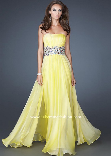 yellow-evening-dress-64_12 Yellow evening dress