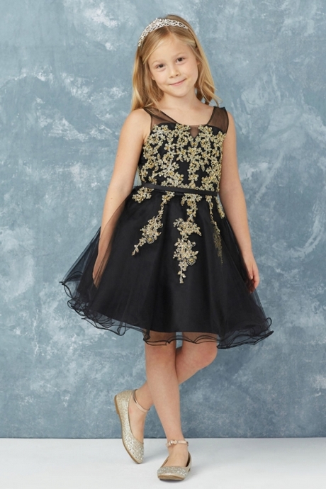 black-and-gold-flower-girl-dresses-73 Black and gold flower girl dresses