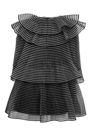 black-and-white-pinstripe-dress-54_6 Black and white pinstripe dress
