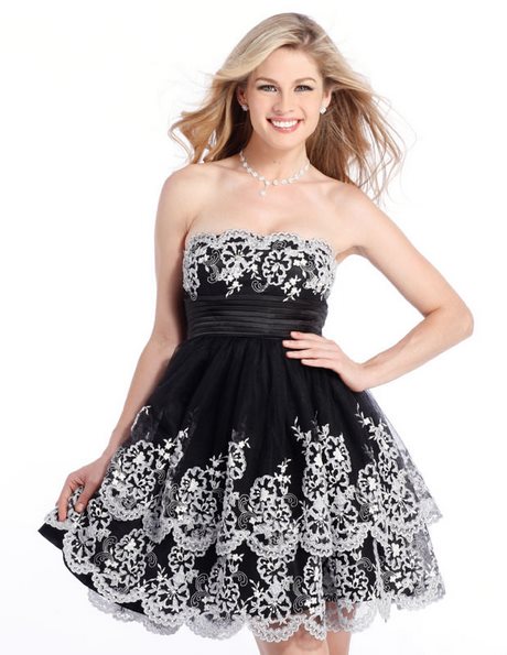 black-and-white-semi-formal-dress-63_8 Black and white semi formal dress