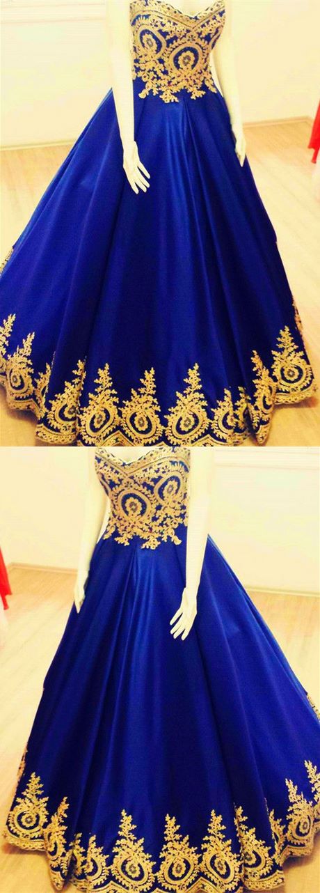 blue-and-gold-wedding-dress-79_8 Blue and gold wedding dress