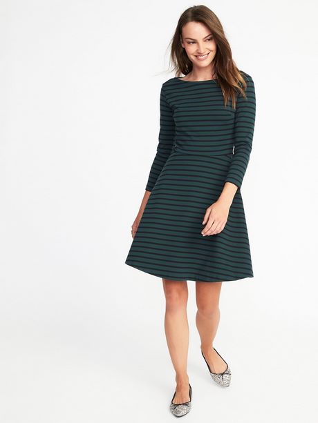 boat-neck-fit-and-flare-dress-93_6 Boat neck fit and flare dress