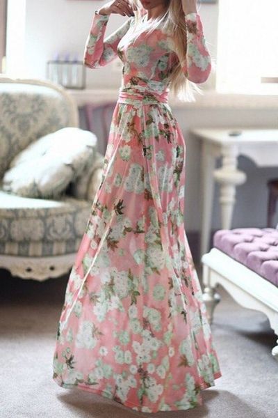 long-sleeve-floral-long-dresses-69_12 Long sleeve floral long dresses