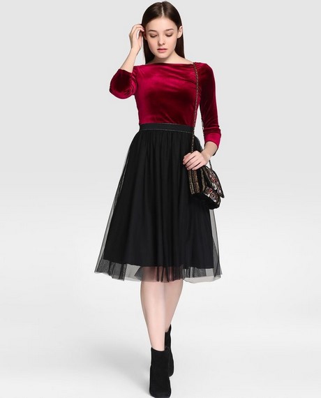 velvet-long-skirt-and-top-60_11 Velvet long skirt and top