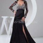 Evening dresses with sleeves