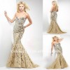 Beaded evening gowns