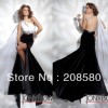 Black and white evening gowns
