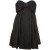 Black dress with bow