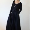 Black maxi dresses with sleeves