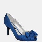Blue high heels wedding