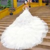Bridal train dresses