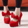 Cute red heels