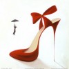 Designer high heels