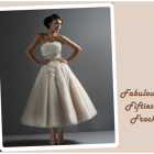 Fifties style wedding dresses