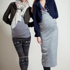 Hip maternity clothes