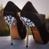 Jeweled heels