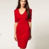 Ladies red dress