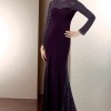 Long sleeve evening gowns