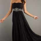 Long black formal dresses