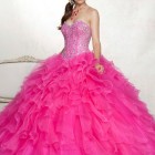 Pink ball gowns