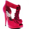 Pink heels shoes