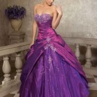 Purple wedding dresses
