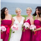 Raspberry bridesmaid dresses