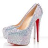 Sparkly high heels