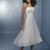 Tea length bridal gowns
