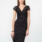Tiered lace dress