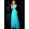 Turquoise prom dress