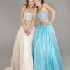 Two piece evening dresses