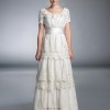 Vintage bohemian wedding dress