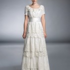 Vintage boho wedding dresses
