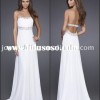 White dress long