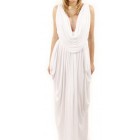 White grecian dress