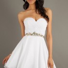 White short dress