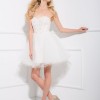 White tulle dress