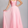 Pink long dresses