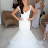 Lace fitted wedding dresses