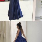 Midnight blue prom dresses 2018